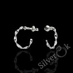 Перекручені сережки А-82886 (Родовані)