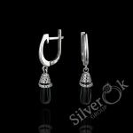 Сережки з керамікою С2039 (Родовані)