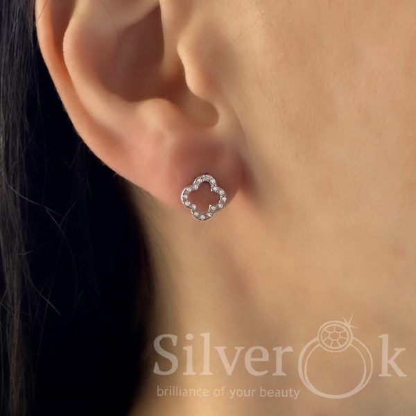 Сережки Конюшина А-82538 (Родовані) - Зображення 2