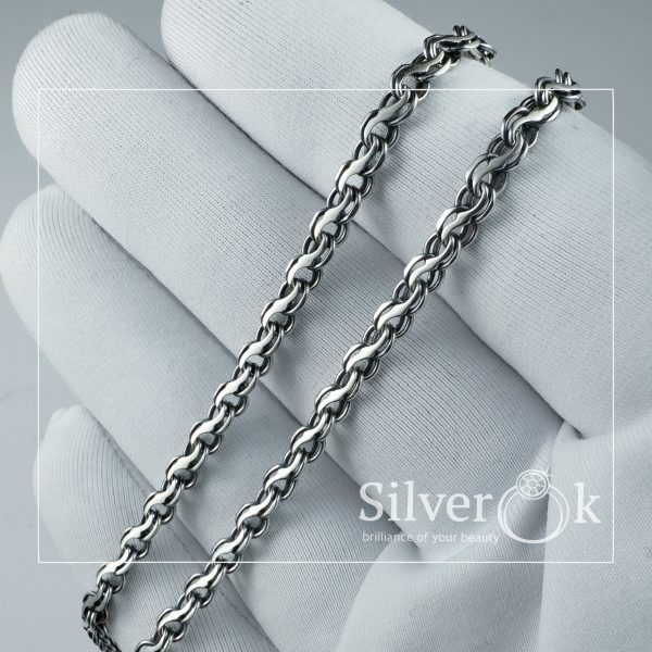 Ланцюжок Струмочок 6006/10 (3.5мм) - Зображення 2