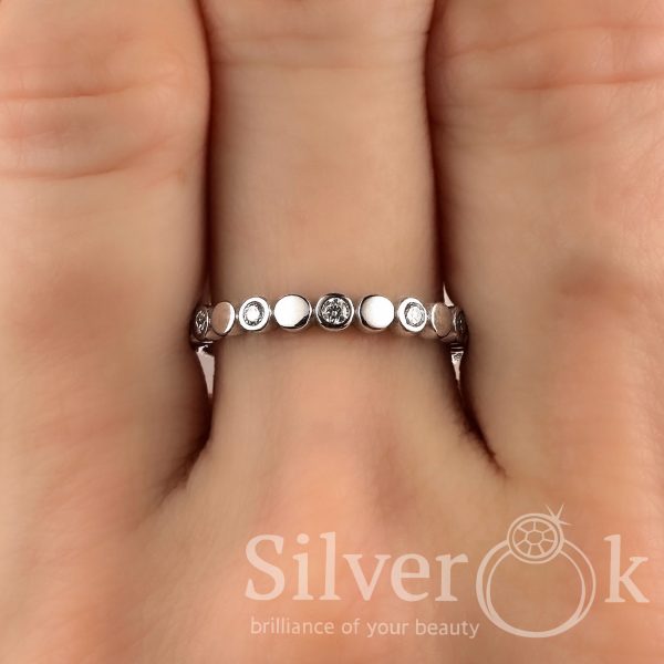 Ніжна каблучка А-81724 (Родована) - Зображення 2