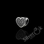 Підвіска-шарм ажурне Серце А-74485