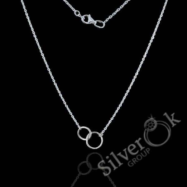 Кольє Два Кола (Родоване) - Зображення 1