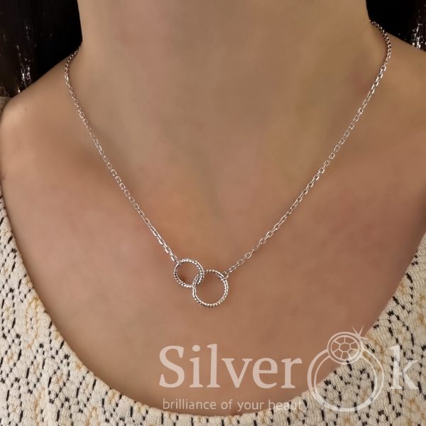 Кольє Два Кола (Родоване) - Зображення 2