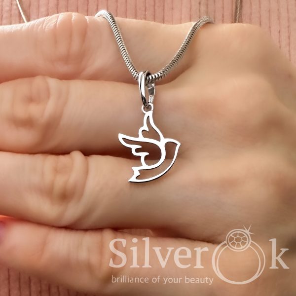 Підвіска Пташка А-89063 (Родована) - Зображення 2