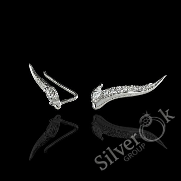 Сережки кафи Болонья 2781р (Родовані) - Зображення 1