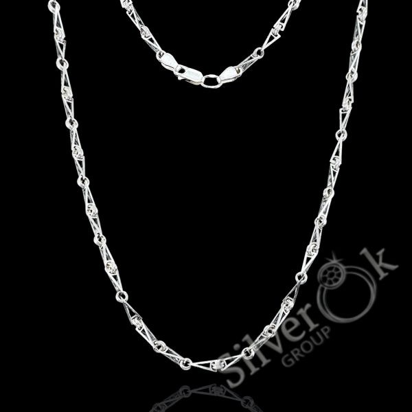 6013-15,5 Ланцюжок Рокко-Барокко 6013/15.5 (4мм) - Зображення 1