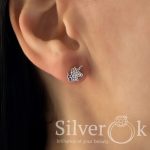 Дитячі сережки Єдинороги А-82786 (Родовані) - Зображення 2