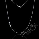 Кольє з Хрестиком А-86083 (Родоване)