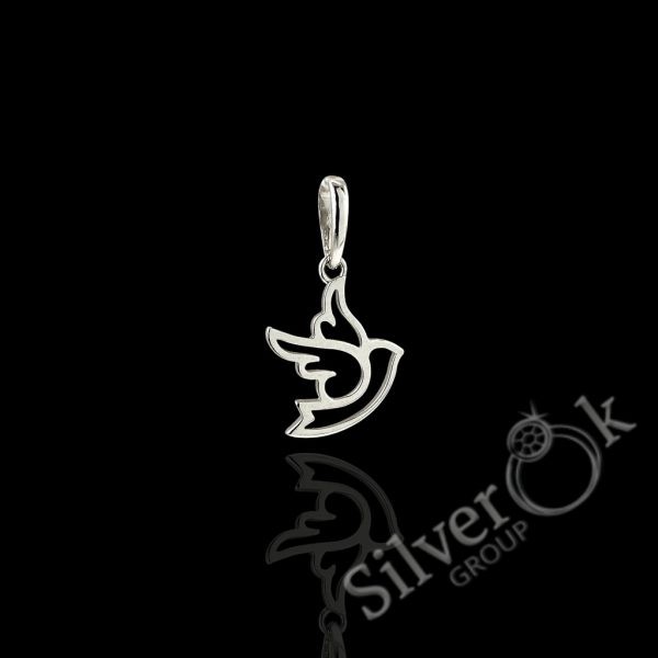 Підвіска Пташка А-89063 (Родована) - Зображення 1