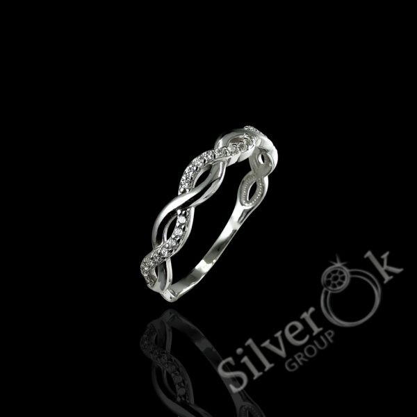 Каблучка Косичка А-81138 (Родована) - Зображення 1