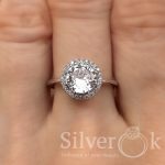 Вишукана каблучка А-81145 (Родована) - Зображення 2