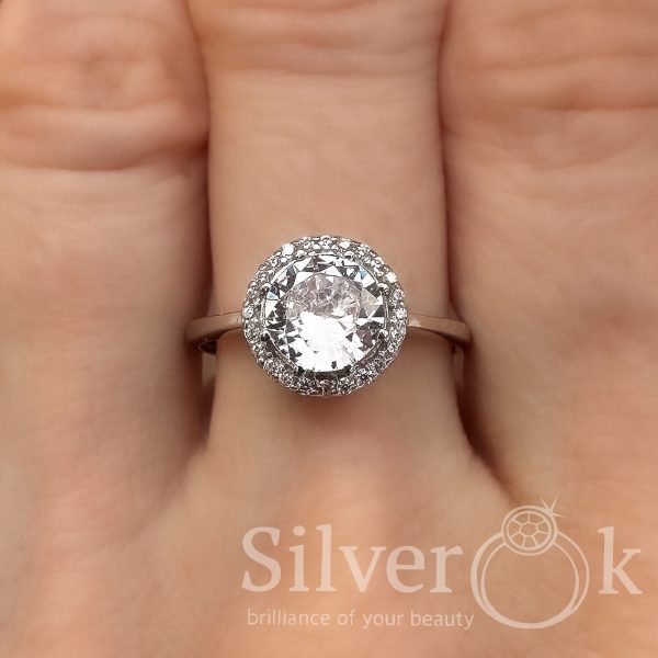 Вишукана каблучка А-81145 (Родована) - Зображення 2