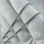 Ланцюжок Колосок (1.5мм) (Родований) - Зображення 2