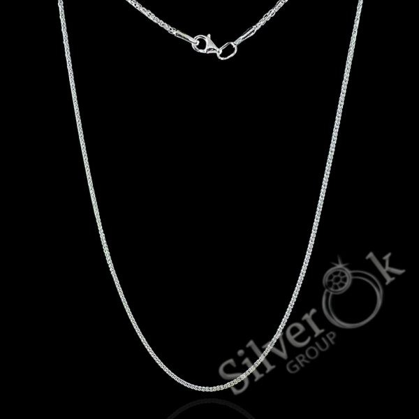 Колосок(1.5)(род) Ланцюжок Колосок (1.5мм) (Родований) - Зображення 1