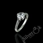 Класична каблучка А-81096 (Родована)