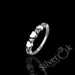 Каблучка з Серцями 3768 (Родована)