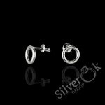 Сережки в стилі мінімалізм А-82764 (Родовані)