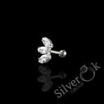 Пірсинг у хрящ 40034 (Родований)