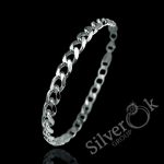 Браслет Панцир (5мм) (Родований)