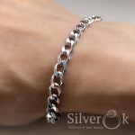 Браслет Панцир (5мм) (Родований) - Зображення 2