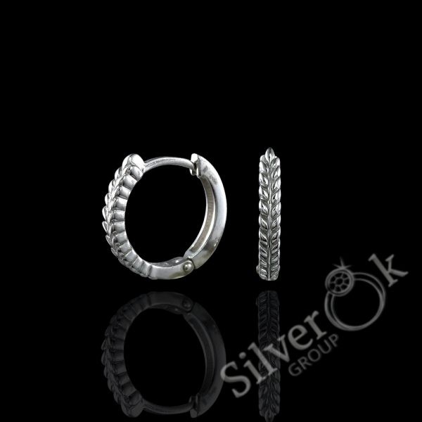 Сережки Колосок А-82154 (Родовані) - Зображення 1