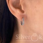 Сережки Колосок А-82154 (Родовані) - Зображення 2