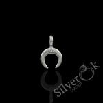 Підвіска Лунниця з фіанітами 7365 (Родована)