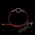 Браслет з Серцем А-75303 (Родований)