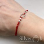 Браслет з Серцем А-75303 (Родований) - Зображення 2