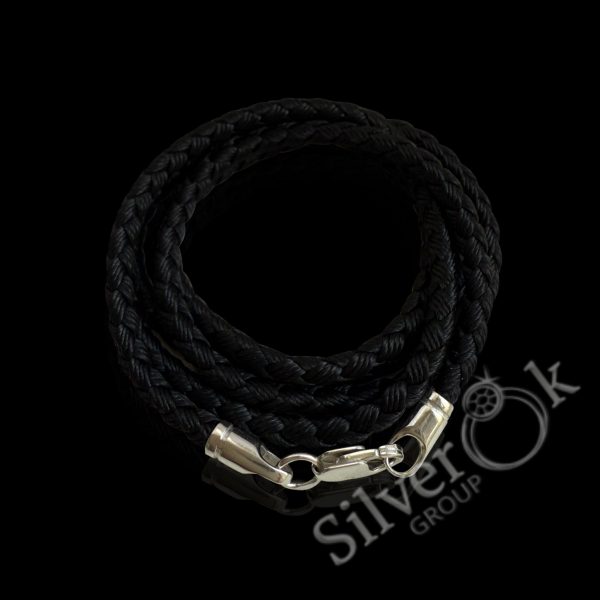 Плетений шовковий шнурок 8027 - Зображення 1