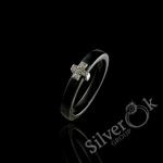 Керамічна каблучка з Хрестиком С1025