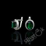 Класичні сережки А-82044з (Родовані)