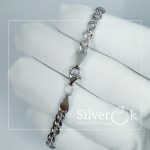 Ланцюжок Нона (4мм) (Родований) - Зображення 3