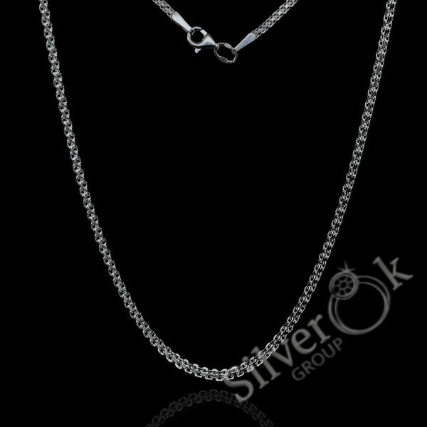 Ланцюжок Подвійний Якір (3мм) (Родований) - Зображення 1
