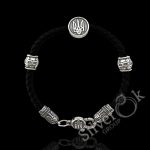 Браслет шовковий з Тризубом 471.32/17