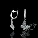 Сережки Метелик А-82079 (Родовані)