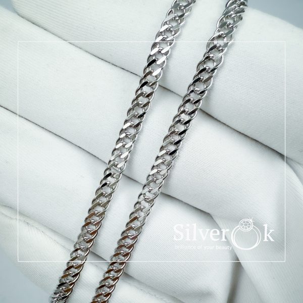 Ланцюжок Ромб (3мм) (Родований) - Зображення 2