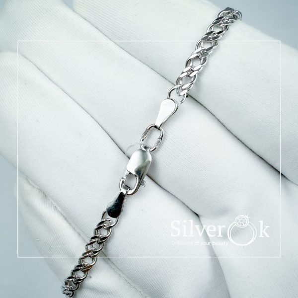 Ланцюжок Ромб (3мм) (Родований) - Зображення 3