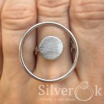 Кругла каблучка А-81709 (Родована) - Зображення 2