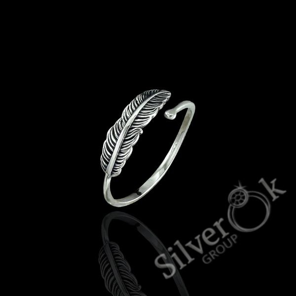 Ніжна каблучка з Пером А-81744 - Зображення 1