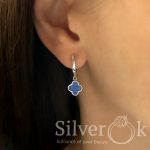 Сережки з Конюшиною 40056/3 (Родовані) - Зображення 2