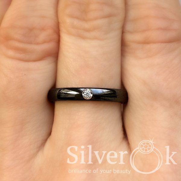 Керамічна каблучка С1055 (Родована) - Зображення 2