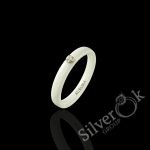 Керамічна каблучка С1055 (Родована)