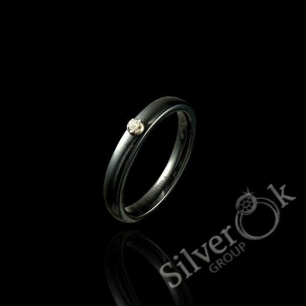 Керамічна каблучка С1055 (Родована) - Зображення 3