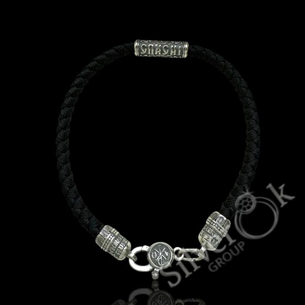 Чоловічий браслет Спаси і Збережи 471.32/19 - Зображення 1