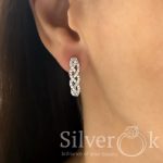 Сережки Косичка 7037р (Родовані) - Зображення 2