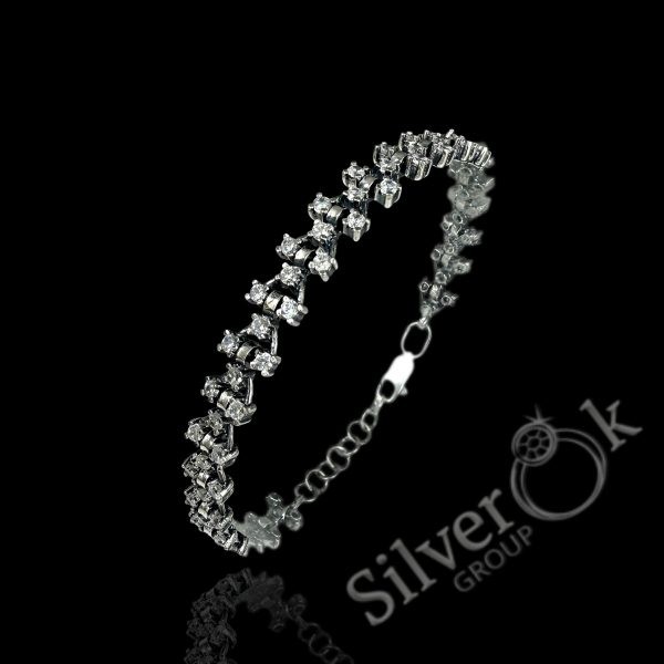 Браслет з фіанітами 51050 - Зображення 1