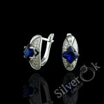 Класичні сережки 7148р (Родовані)