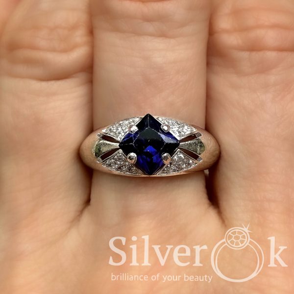 Класична каблучка 8148р (Родована) - Зображення 2